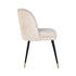 Axis White Chenille Chair